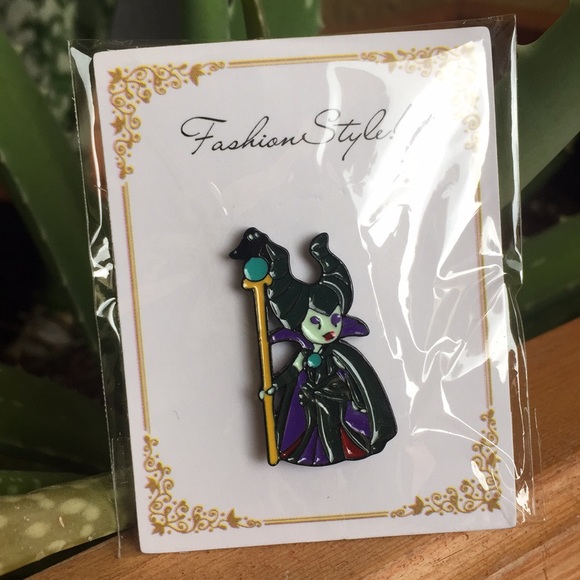 Accessories - 2/$15 Disney Maleficent Enamel Pin